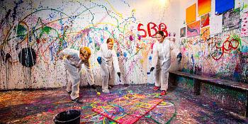 fabriek woerden kunst maken met verf